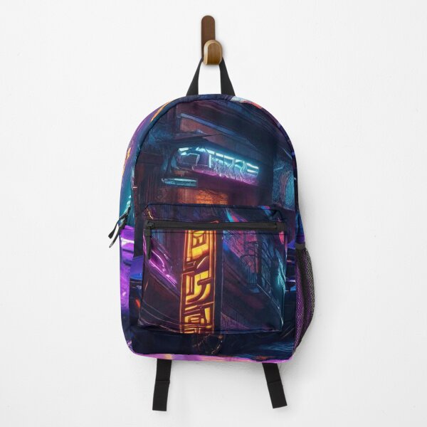 Item preview, Night Scene - Cyber City Scene designed and sold by Delerat7.