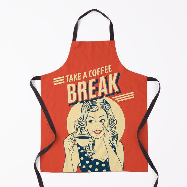 Item preview, Take A Coffee Break Retro Vintage Pin Up Girl designed and sold by dk-design85.