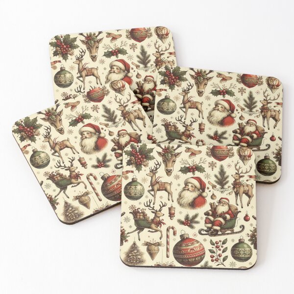 Item preview, Yuletide Nostalgia: Vintage Christmas Charm designed and sold by Glassmaster.