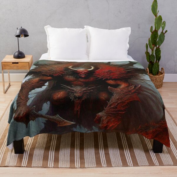 Item preview, Demon Lord of the Crimson Pits - Fantasy inspired designed and sold by Delerat7.