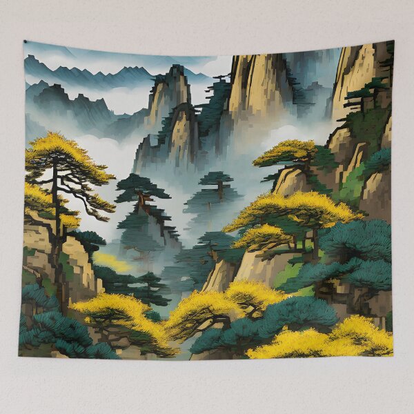 Item preview, Chinese Painting in Van Gogh Style designed and sold by joejiing.