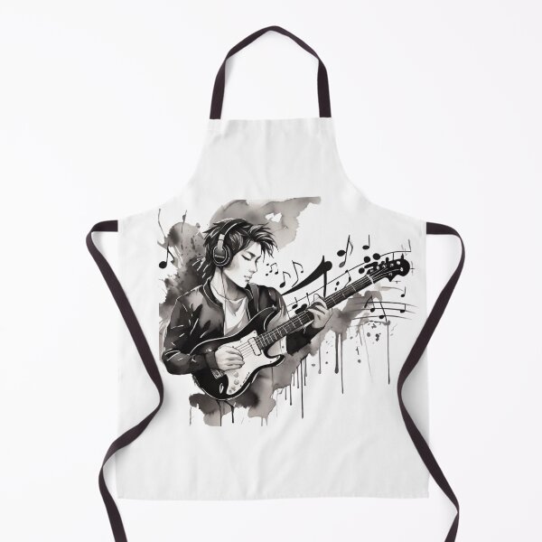 Item preview, Young Man Playing Guitar designed and sold by vuslatmedia.