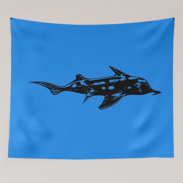 Item preview, Australian Ghostshark Elephant Shark Black Design  designed and sold by designsasstultd.