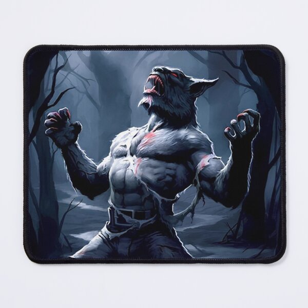 Item preview, werewolf ripping off shirt meme designed and sold by Reo12.