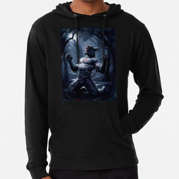 Item preview, werewolf ripping off shirt meme designed and sold by Reo12.