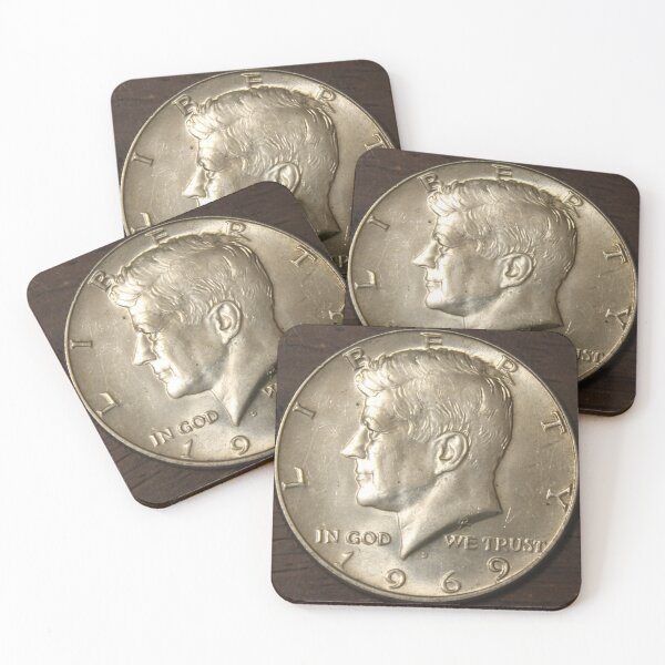 Item preview, 1969 D Kennedy Half Dollar 40% Silver designed and sold by coinsxcrochet.
