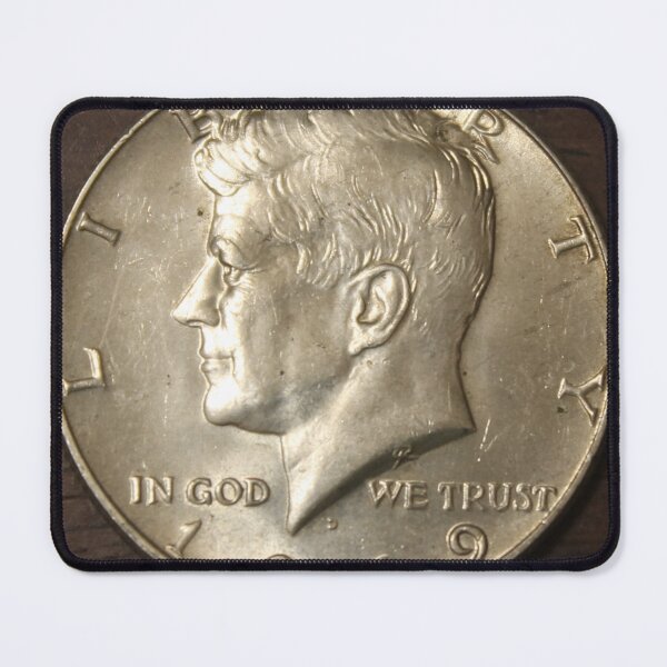 Item preview, 1969 D Kennedy Half Dollar 40% Silver designed and sold by coinsxcrochet.