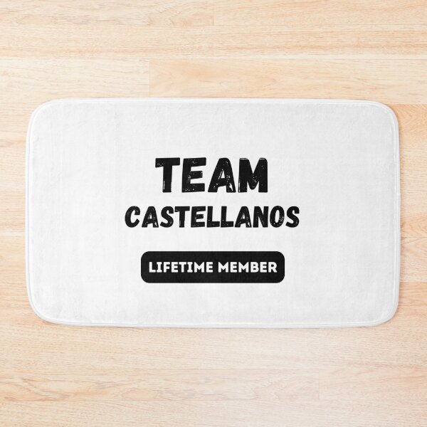 Item preview, Team CASTELLANOS Lifetime member family gift designed and sold by IssaraStudio.