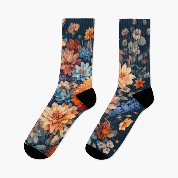 Item preview, Dark blue Garden II designed and sold by tipitoes.