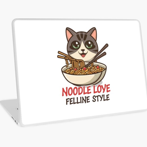Artikel-Vorschau von Noodle Love Feline Style Cute Cats, designt und verkauft von mhams  ⭐️⭐️⭐️⭐️⭐️.