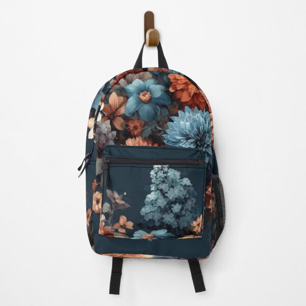Artikelvorschau, Blue Floral Design entworfen und verkauft von tipitoes.
