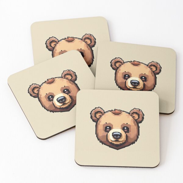 Item preview, Teddy bear pixel style designed and sold by Andrey-Myagkov.