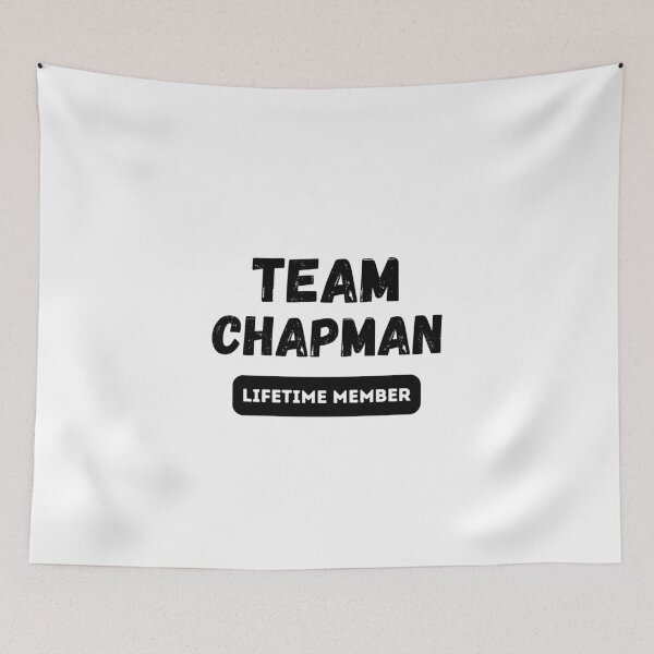 Item preview, Team CHAPMAN Lifetime member family gift designed and sold by IssaraStudio.