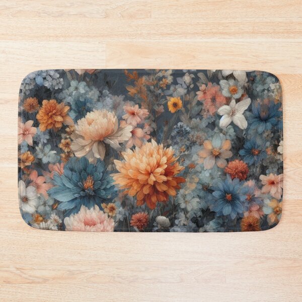 Artikelvorschau, Beautiful Floral Blue Bloom entworfen und verkauft von tipitoes.