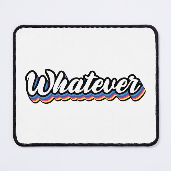 Item preview, Whatever retro txt designed and sold by Krissys-Art.