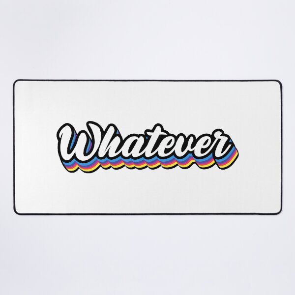 Item preview, Whatever retro txt designed and sold by Krissys-Art.