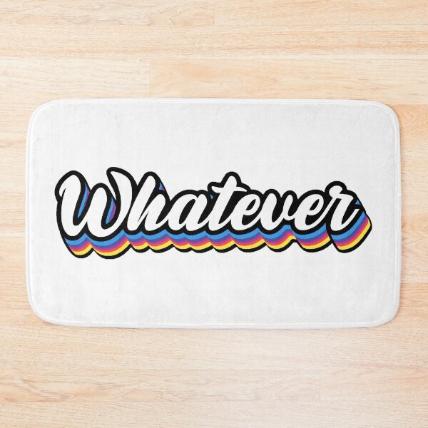 Item preview, Whatever retro txt designed and sold by Krissys-Art.