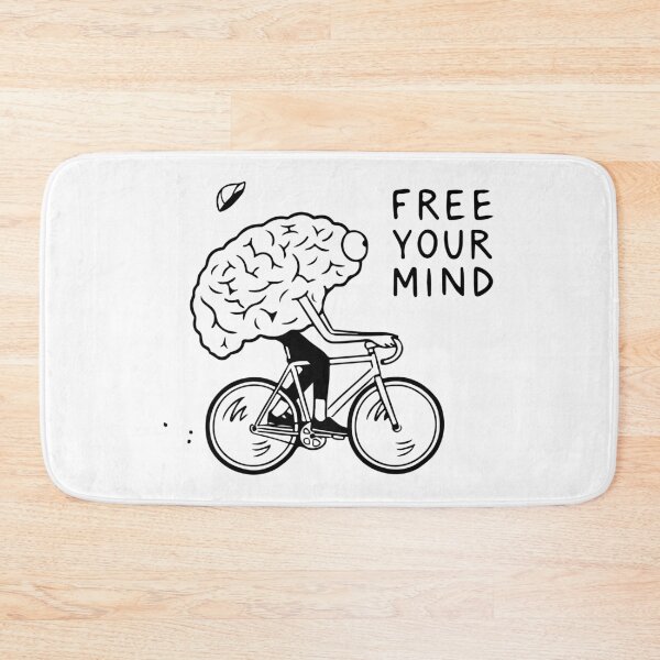 Item preview, Free your mind funny brain designed and sold by InkStation24.