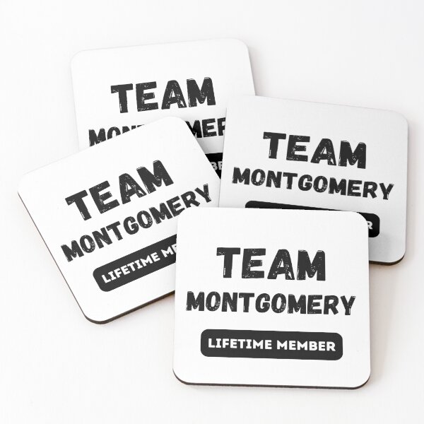 Item preview, Team MONTGOMERY Lifetime member family gift designed and sold by IssaraStudio.