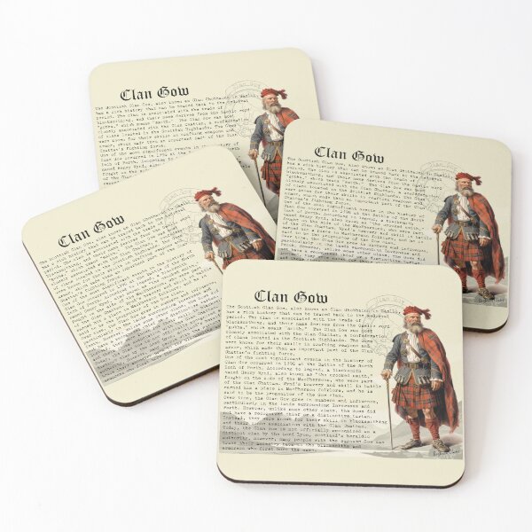 Item preview, Clan Gow Scottish History  designed and sold by BagTown Clans.