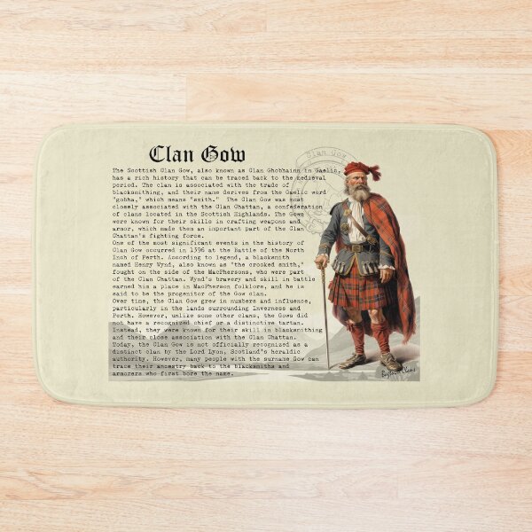 Item preview, Clan Gow Scottish History  designed and sold by BagTown Clans.