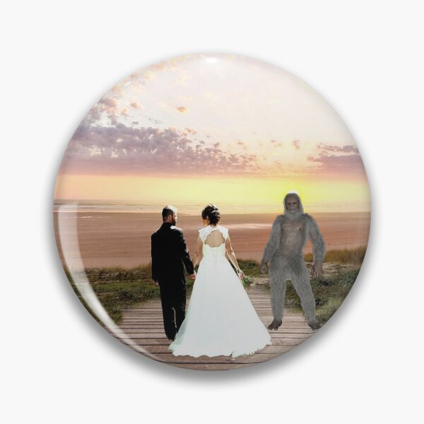 Item preview, Sasquatch Officiates a Wedding designed and sold by Surreallytee.