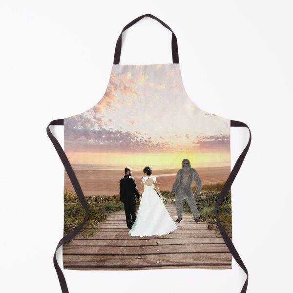 Item preview, Sasquatch Officiates a Wedding designed and sold by Surreallytee.