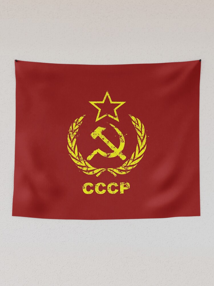  Communism Soviet Union Retro Flag Professional Barber