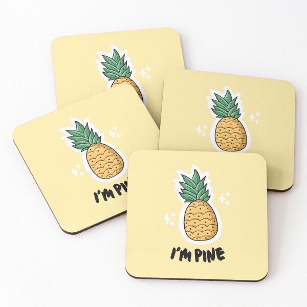 Item preview, Cute Pineapple Illustration designed and sold by hNa-graphics.