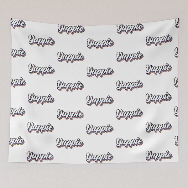 Item preview, Yuppie retro txt designed and sold by Krissys-Art.