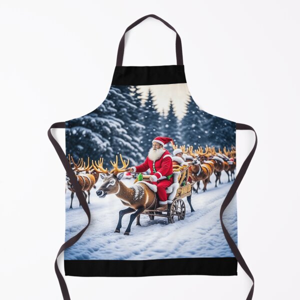 Item preview, Santa Claus Training His Deers designed and sold by OliDesigns.