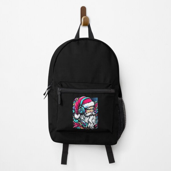 Item preview, Santa Claus with headphones on his ears listening to music. designed and sold by Lukasz Kobylka.