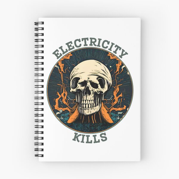Item preview, Electricity kills warning designed and sold by signenordic.