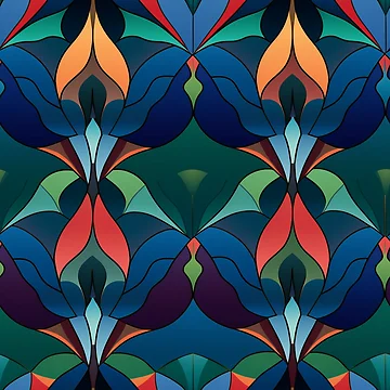 Artwork thumbnail, Inlay Style Pattern by SideSignal