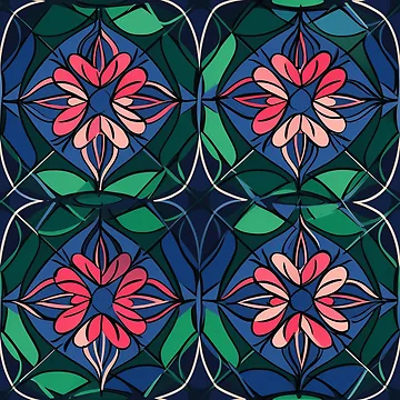 Artwork thumbnail, Inlay Style Pattern by SideSignal