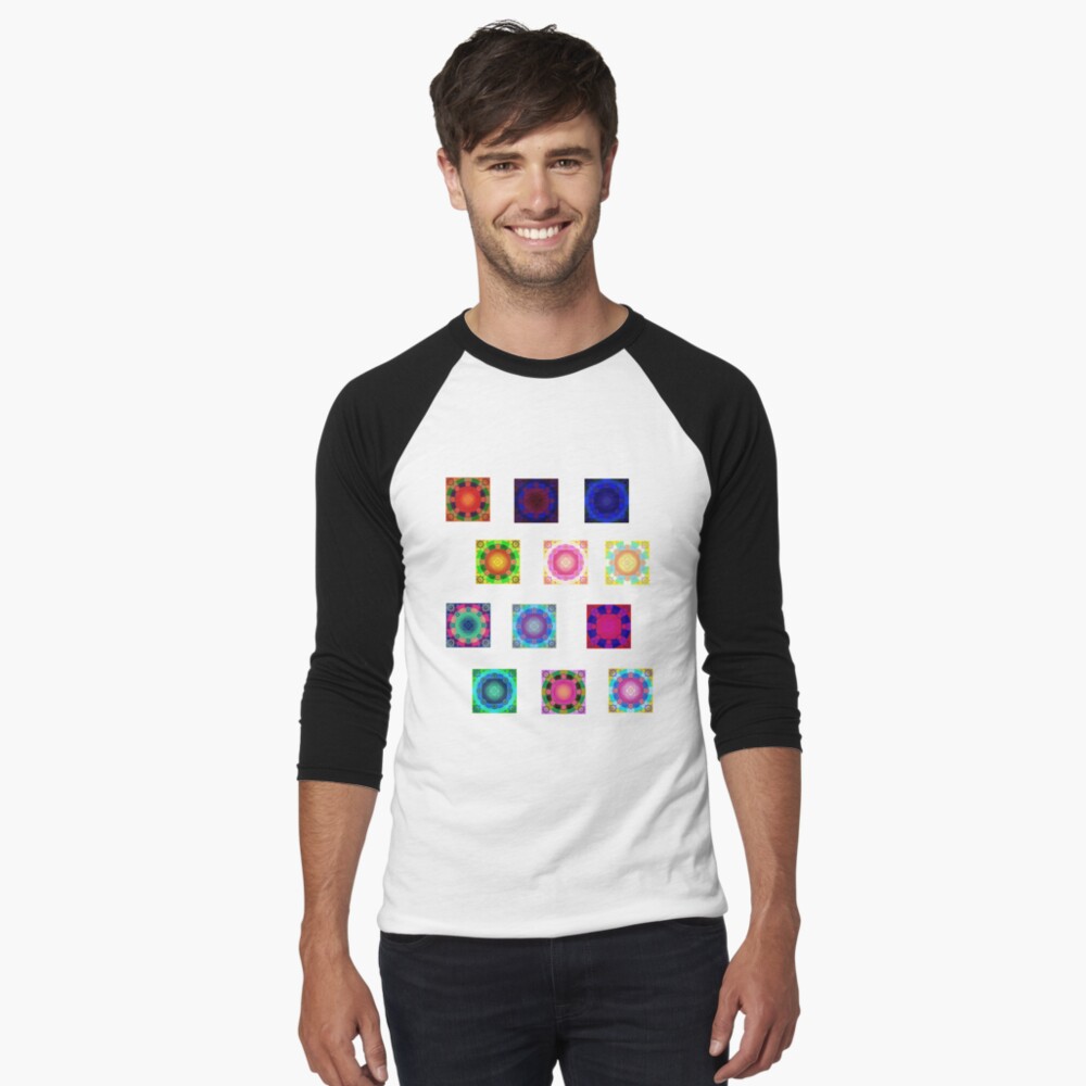 Aperçu de l'œuvre T-shirt baseball manches ¾ créée et vendue par KPWU.