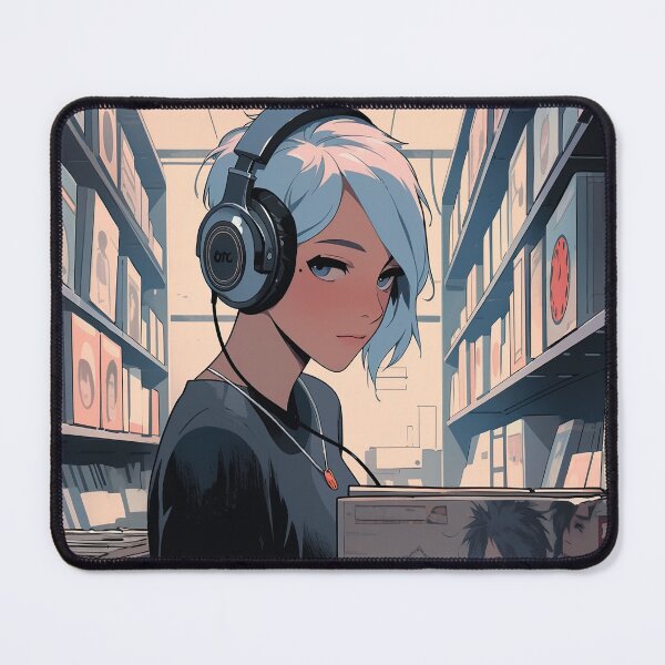 Item preview, Student in a Record Store designed and sold by H-Leese.