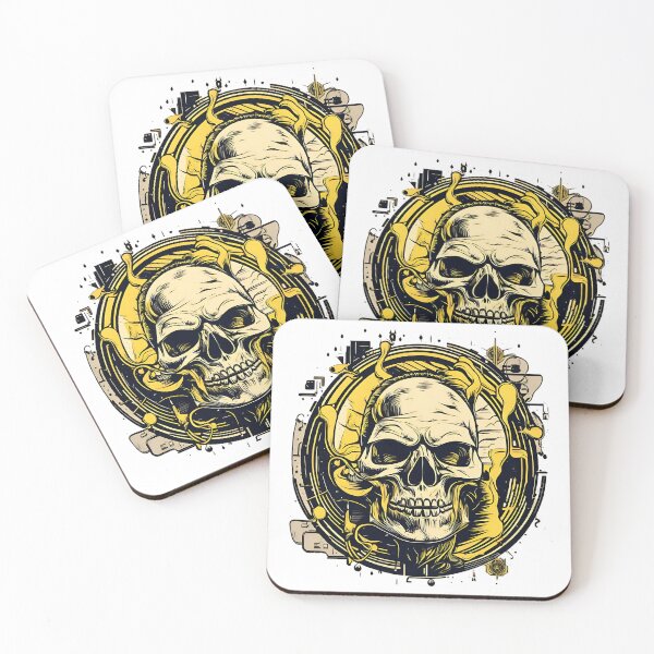 Item preview, Electricity kills skull designed and sold by signenordic.