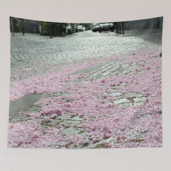 Item preview, The falling cherry blossom designed and sold by VictoriaBonn.