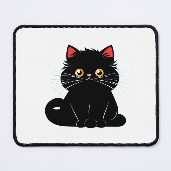 Item preview, Black cat fluff around and find out funny designed and sold by medbouk1.