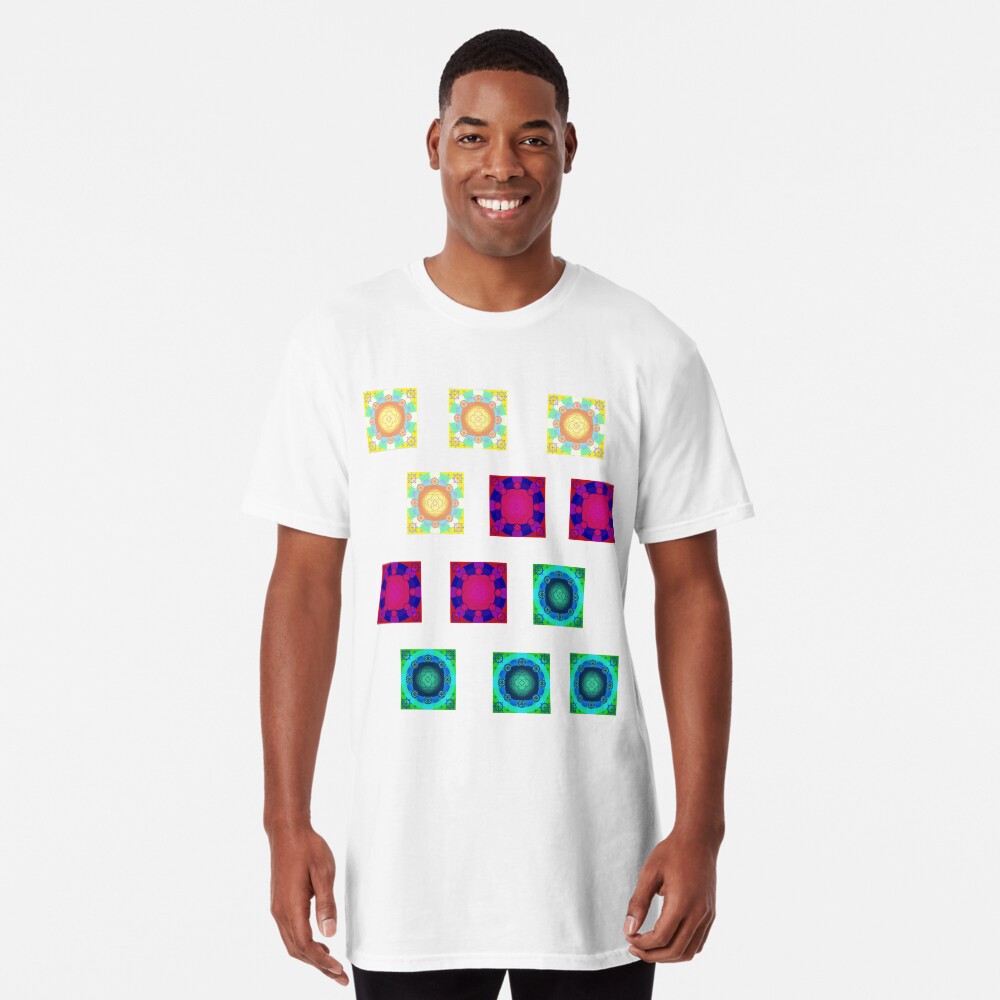 Aperçu de l'œuvre T-shirt long créée et vendue par KPWU.