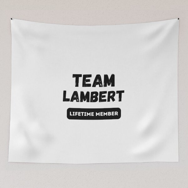 Item preview, Team LAMBERT Lifetime member family gift designed and sold by IssaraStudio.