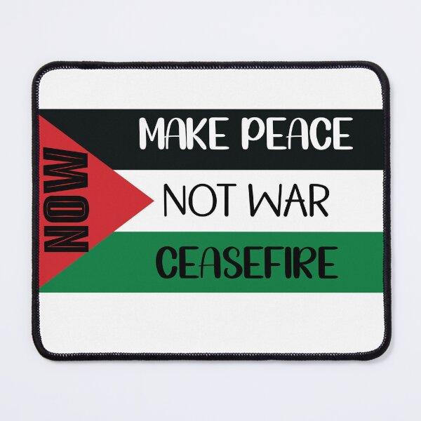 Item preview, Ceasefire NOW MAKE PEACE designed and sold by CrissBOOM.