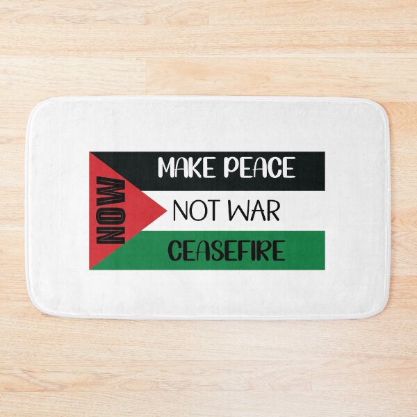 Item preview, Ceasefire NOW MAKE PEACE  designed and sold by CrissBOOM.
