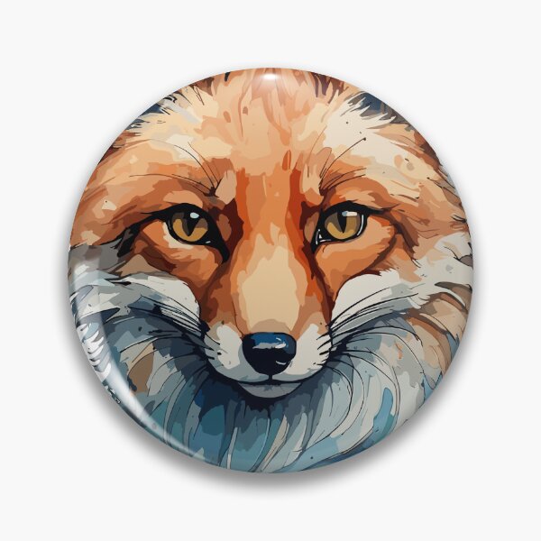 Item preview, Painted Colorfull Fox designed and sold by firecard.