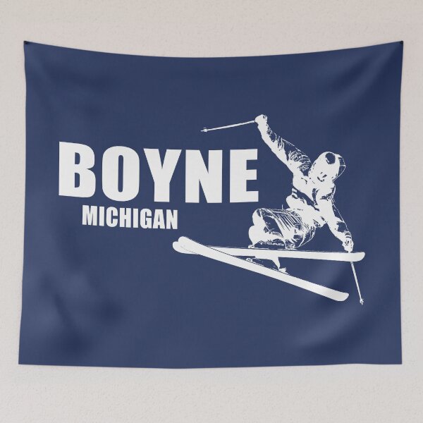 Item preview, Boyne Mountain Resort Michigan Skier designed and sold by Esskay Designs.