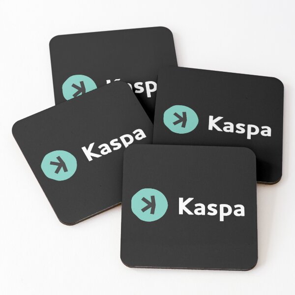 Item preview, Kaspa KAS Crypto Altcoin - The Future of Decentralized Finance (Horizontal Green) designed and sold by CryptoMoods.