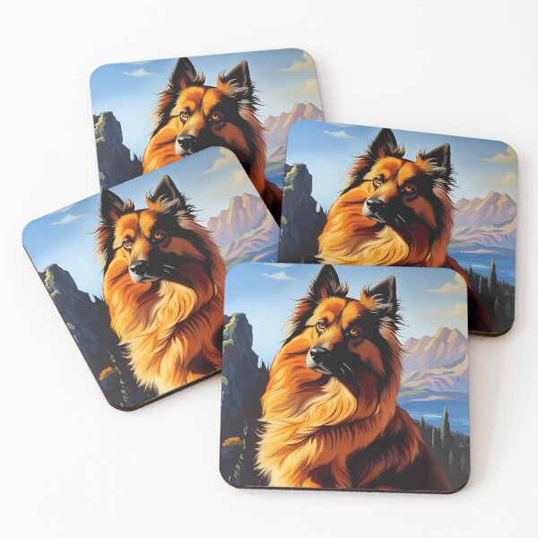Item preview, Dog in the Mountains, Ai Generated Art  designed and sold by ACC .