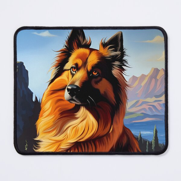Item preview, Dog in the Mountains, Ai Generated Art designed and sold by ACC .
