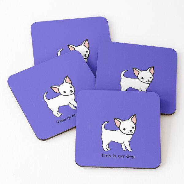 Item preview, white chihuahua designed and sold by VarPlace.